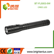 Factory Supply Heavy Duty La plupart des puissants 3C Size Battery Emergency Home Outdoor Led Lampe de poche Aluminium 5W Cree Bright Torch